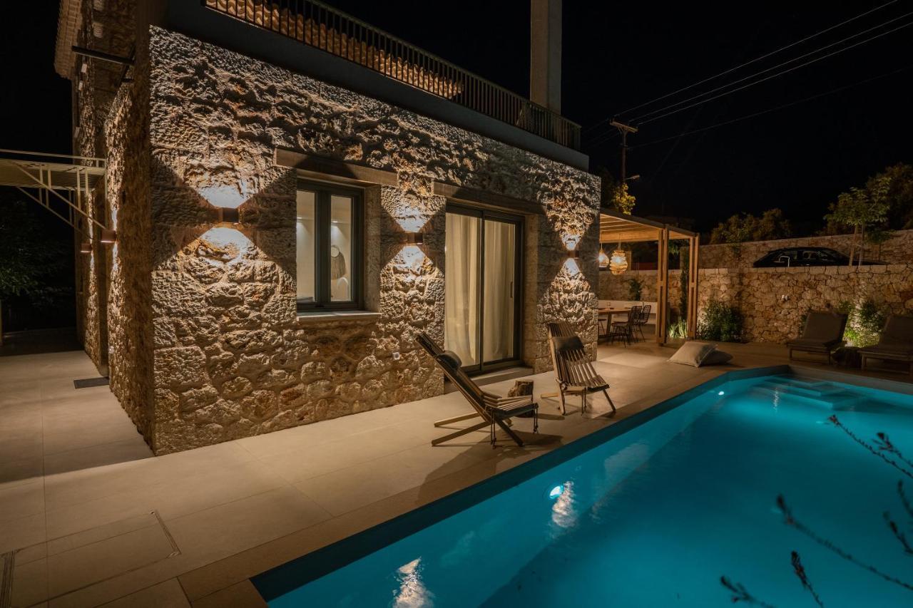 Papadria Villas - Modern Luxury Villas Near Kathisma Beach Tsoukaládhes Buitenkant foto